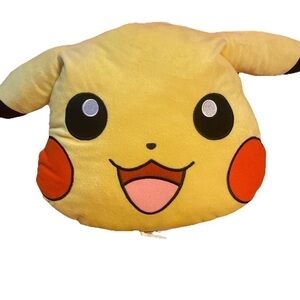 Nintendo Pokémon Pikachu Large Plush Decor Pillow NWOT Clean Smoke Free Home